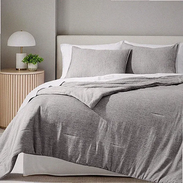 Bare Home Comforter Set - Queen Size - Ultra-Soft - Goose down Alternative - Pre