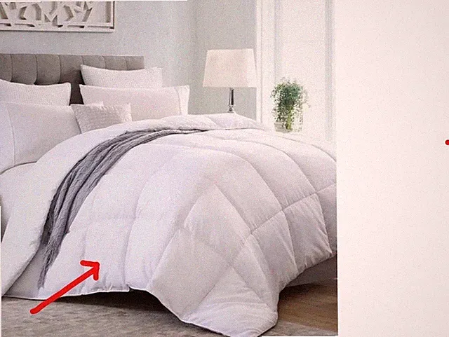 Kingsley Trend Queen Comforter Duvet Insert All Season Quilted Soft Blanket-New