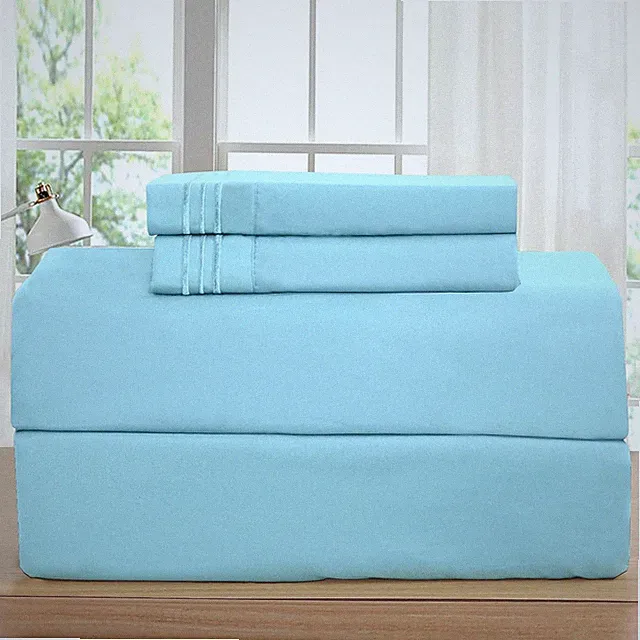 Luxurious Bed Sheets Set on Amazon 1500 Premier Wrinkle,Fade and Stain Resistant