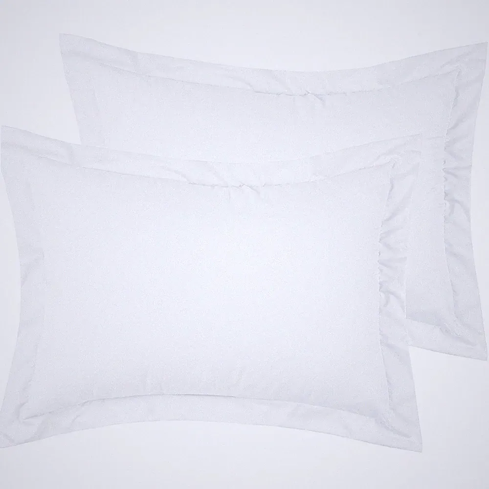 Mellanni Pillow Shams Set of 2, Microfiber Decorative Pillow Cases/Covers
