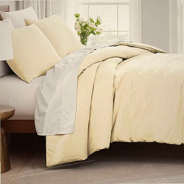 Oversized Queen Duvet Cover Set Soft, Stain-Resistant Includes 1 Duvet Cover wit