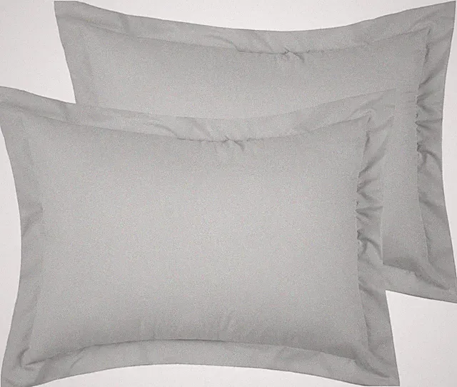 Pillow Shams Set - 2 PC Iconic Collection Decorative Pillow Covers - Soft, Cooli