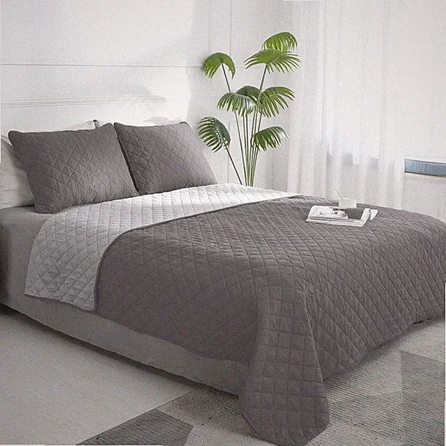 Queen Size Comforter Cover, Soft Bed Comforter Cover, Water and Stain Resistant