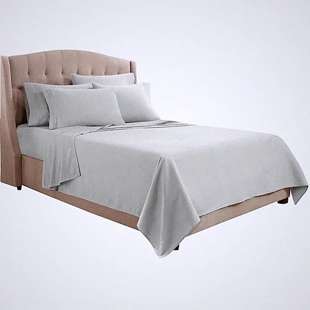 Silver Flex Top King Bedding Set - Super Soft Sheets