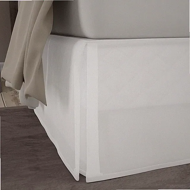 TODAY'S HOME Classic Tailored, Microfiber, 14" Drop Length Bed Skirt Dust